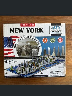 2015 New York History Over Time Puzzle (4D)